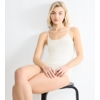 Go Sense Spagetti Top - Silk White