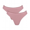 Go Sense Tanga - 2 Pack - Dusty Pink