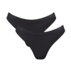 Go Sense Tanga - 2 Pack - Black