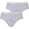 Mens Basic Midi - Twin Pack - Grey - size 38 XL