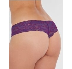 Invisible Light Lace - Brazil Thong